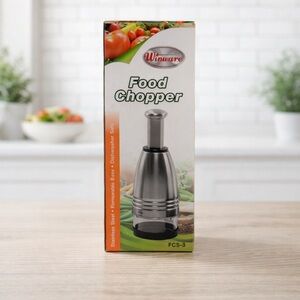 Silver Food Chopper NWT